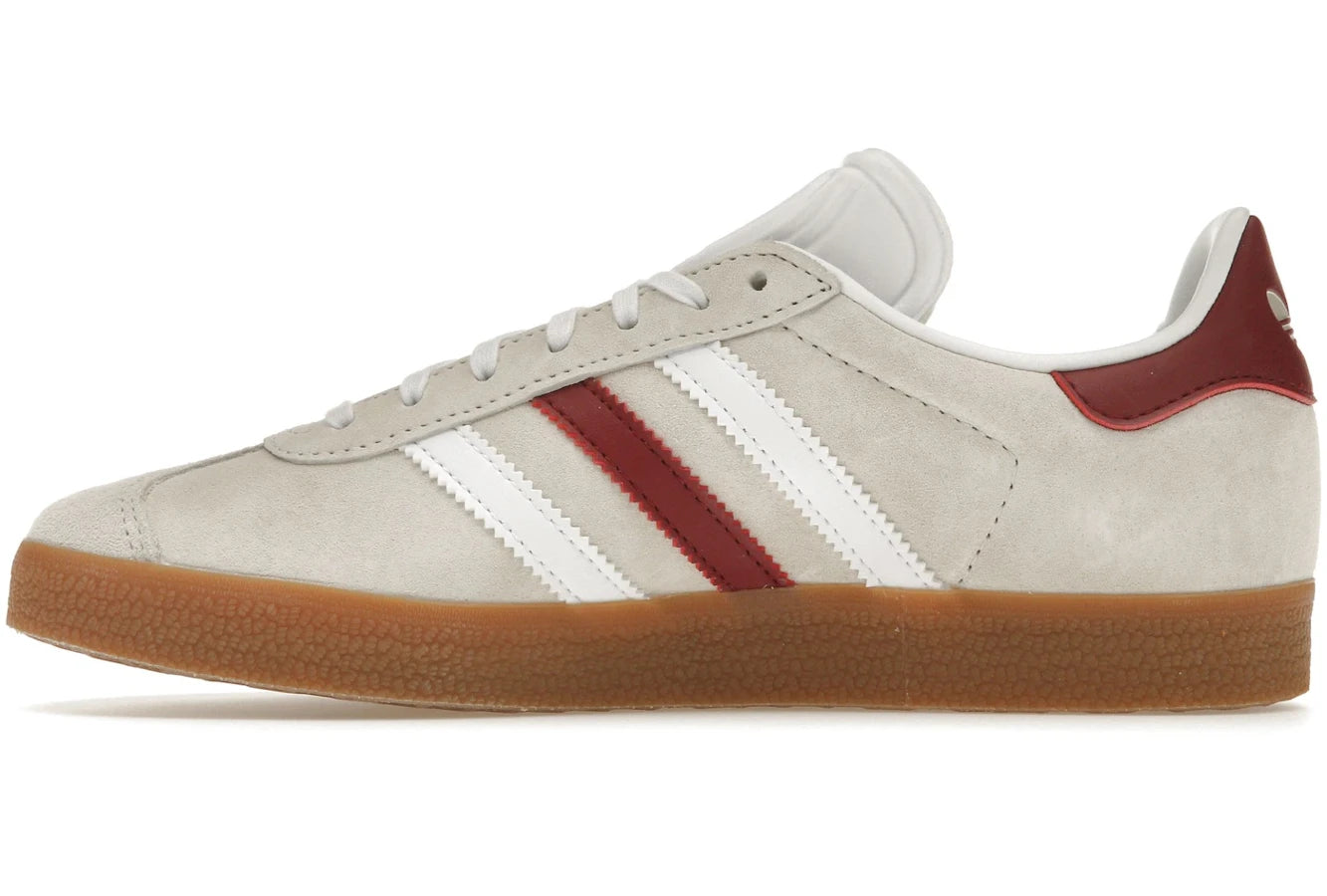 Adidas Gazelle Aluminium Collegiate Burgundy