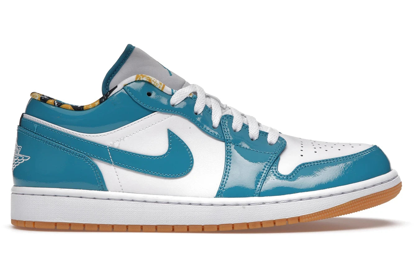 Air Jordan 1 Low SE Barcelona Cyber Teal