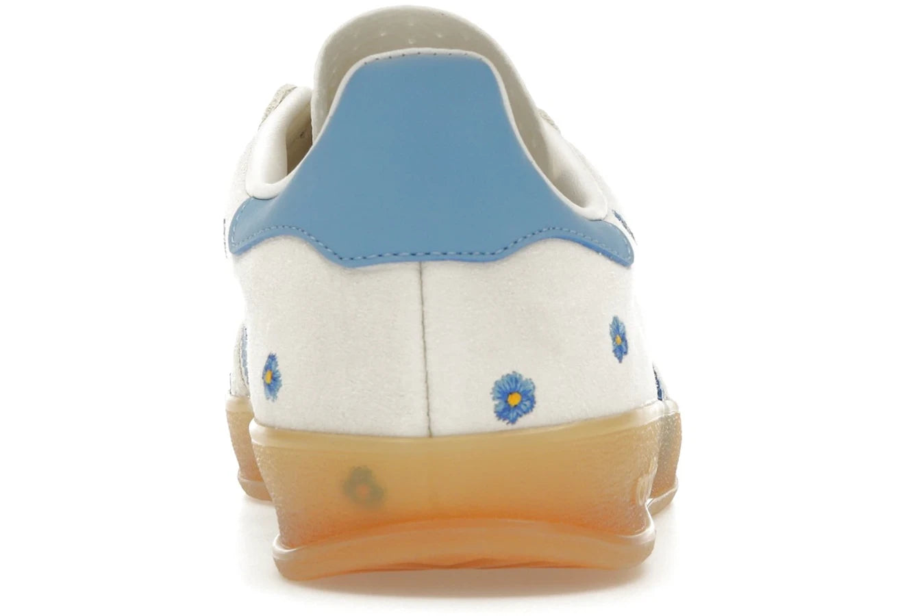 Adidas Gazelle Indoor Hellblau Blumenmuster