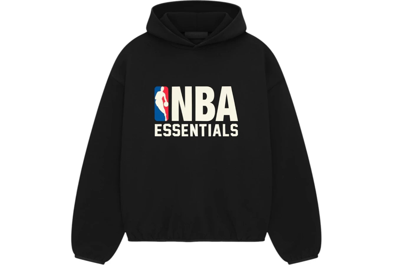 Fear of God Essentials NBA Hoodie Schwarz