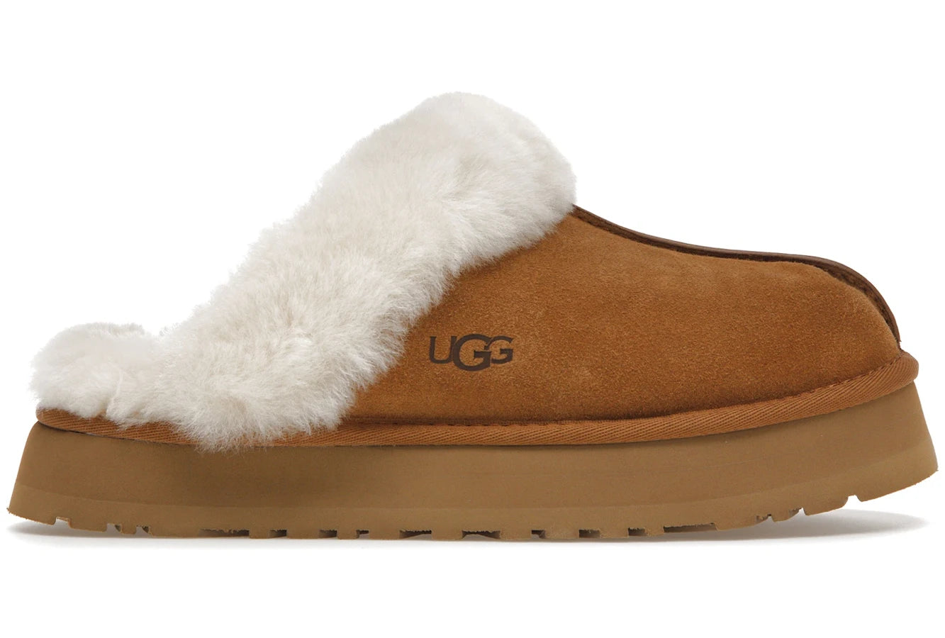 UGG Disquette Slipper Kastanie