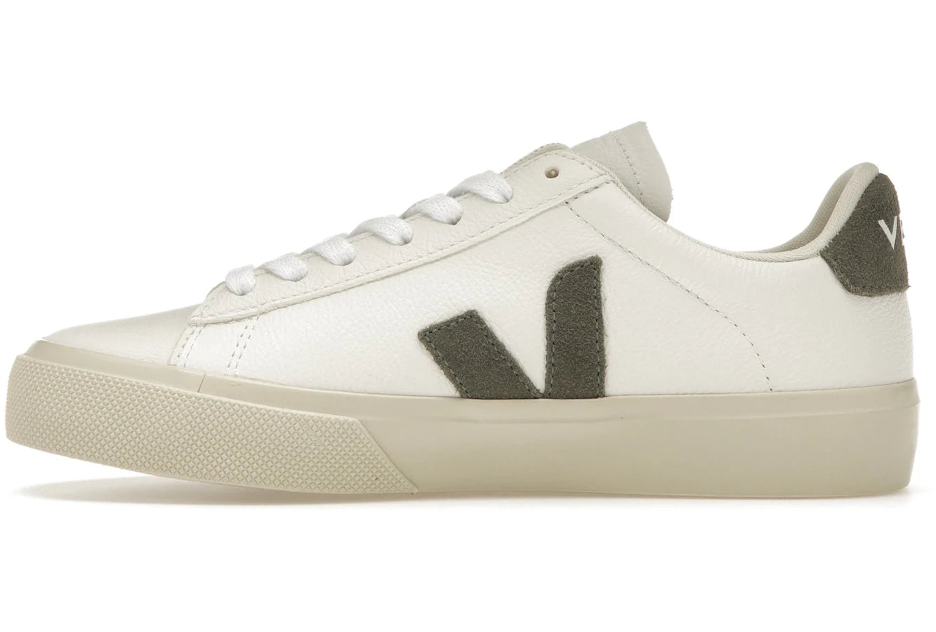 Veja Campo Low Chromefree Leather White Khaki