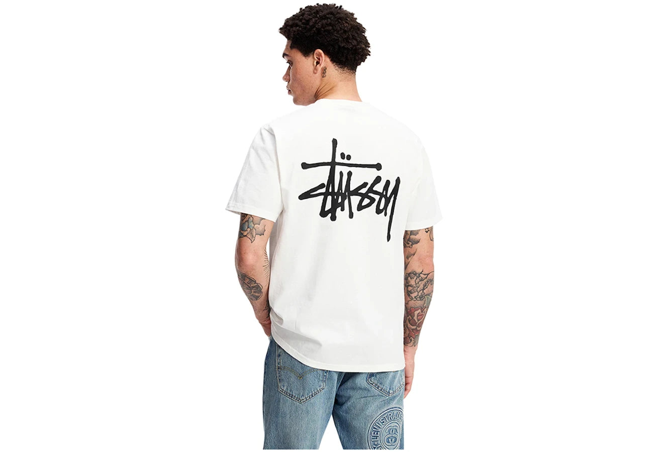 Stussy Basic T-Shirt Weiß