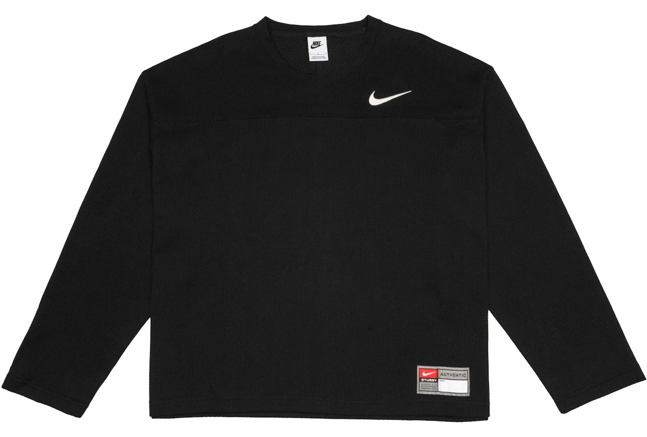 Stussy x Nike Dri-FIT Mesh Jersey Black