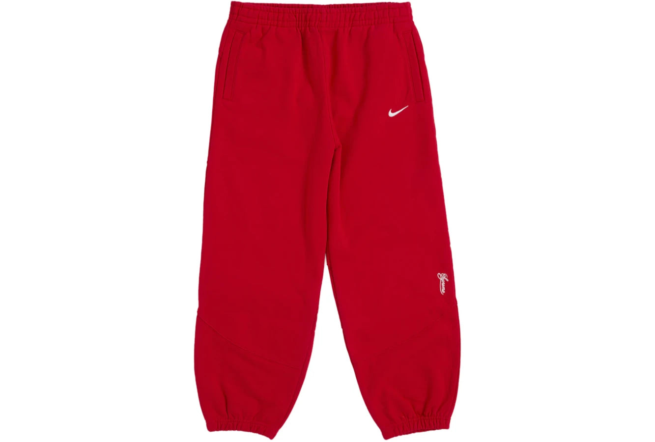 Supreme Nike Jogginghose Rot