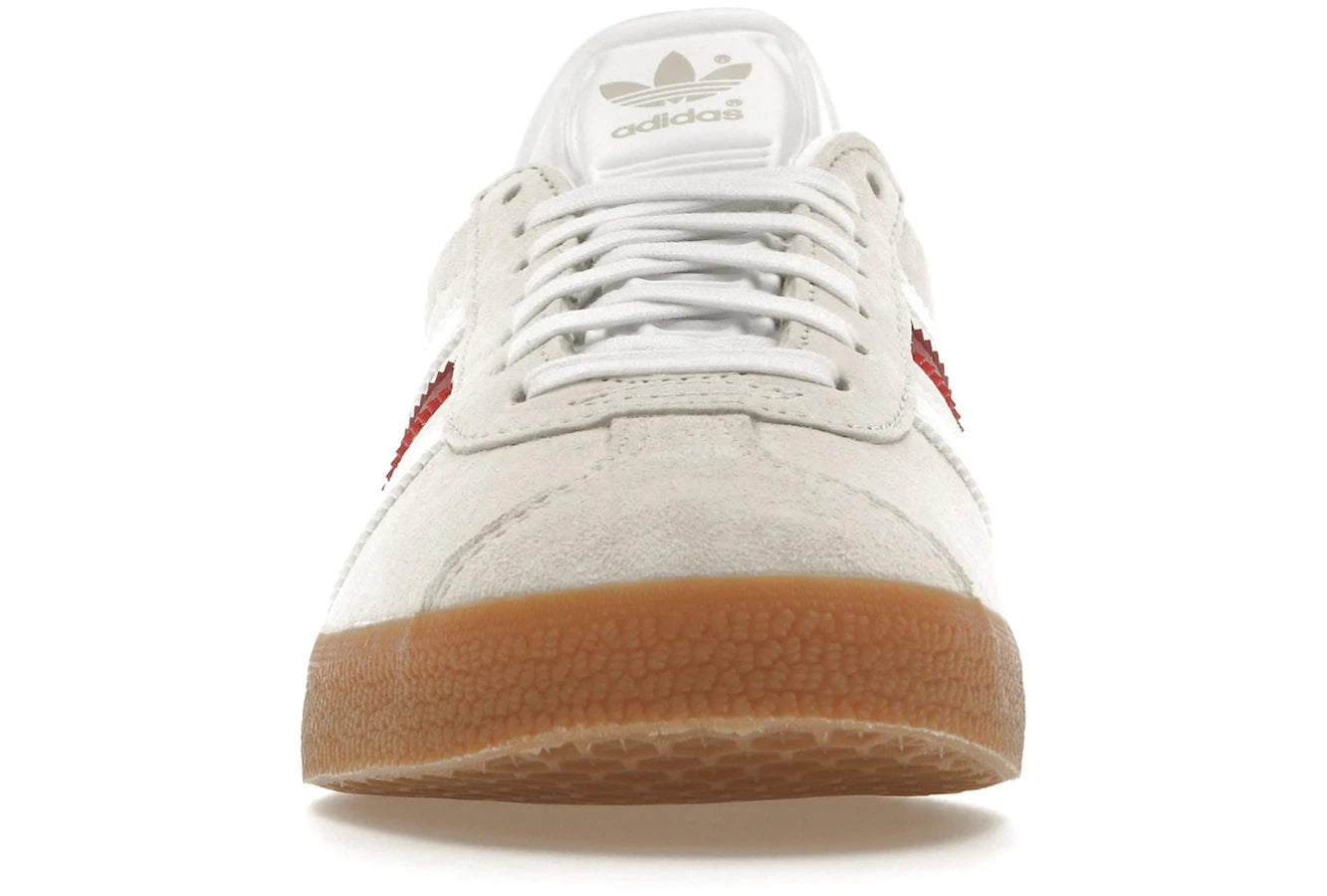 Adidas Gazelle Aluminium Collegiate Burgundy