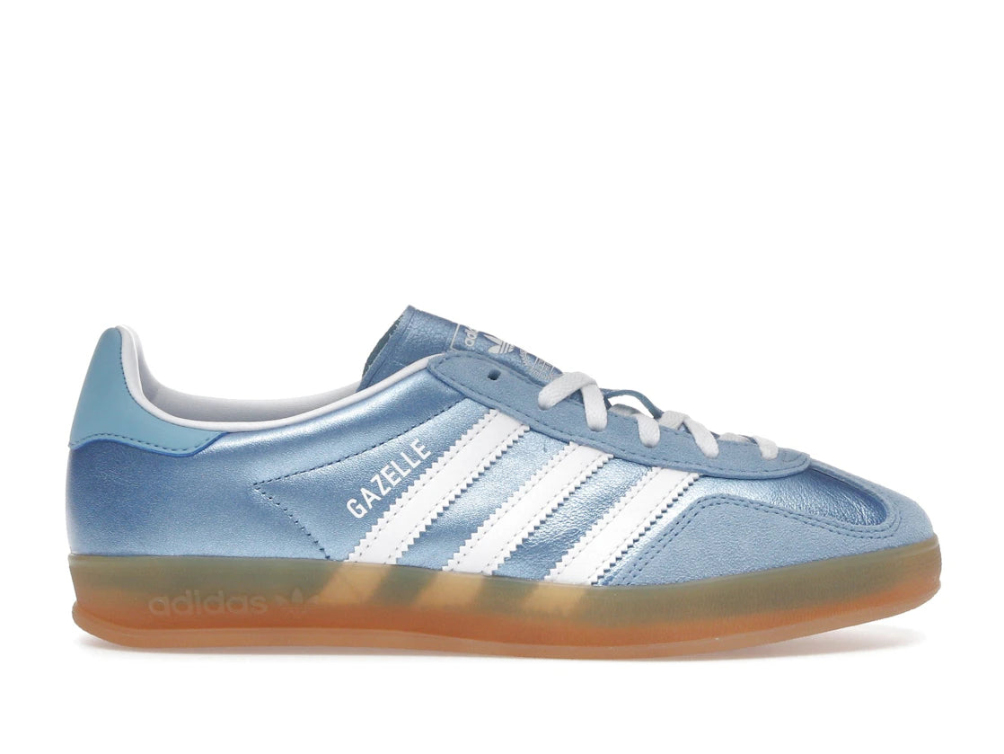 adidas Gazelle Indoor Blue Cloud White Gum (Damen)