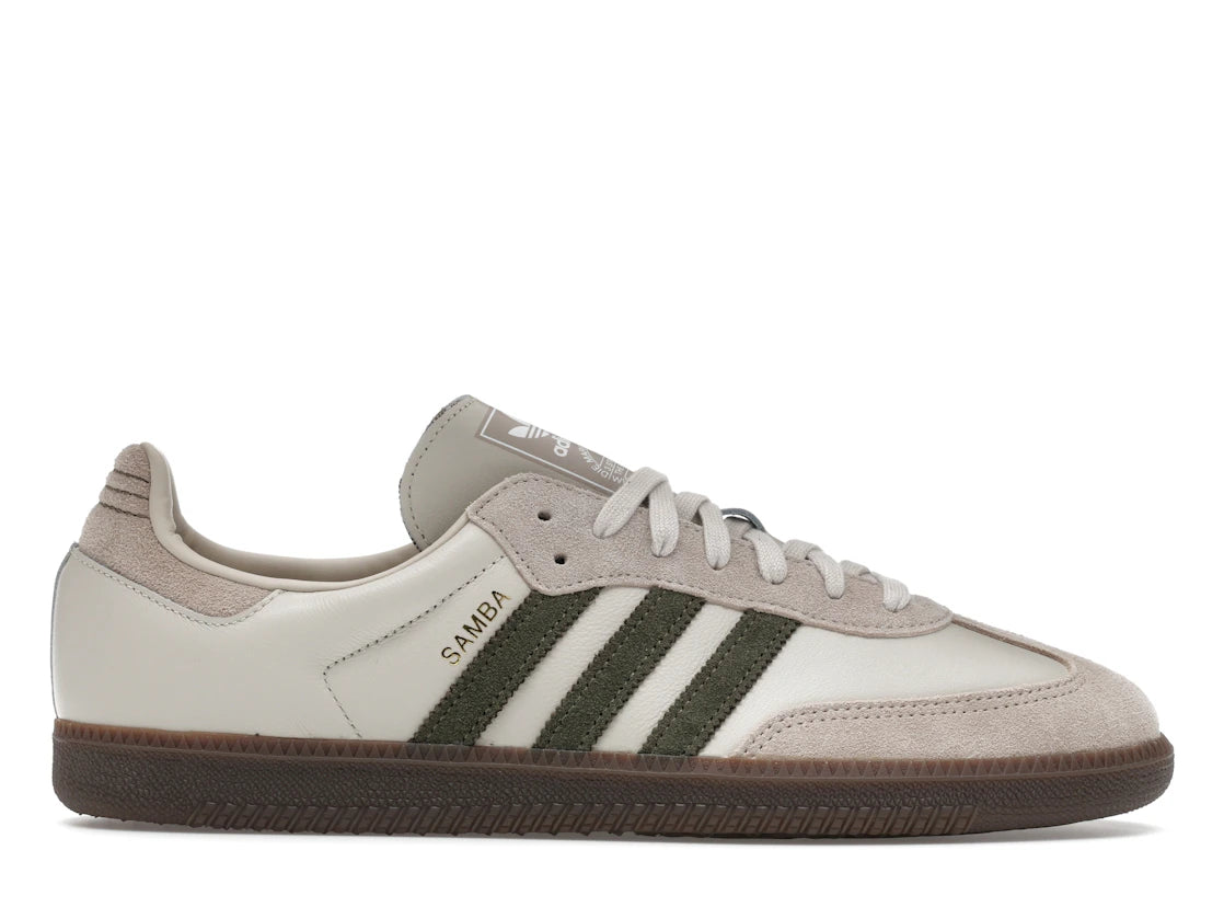 adidas Samba OG Aluminium Dark Khaki