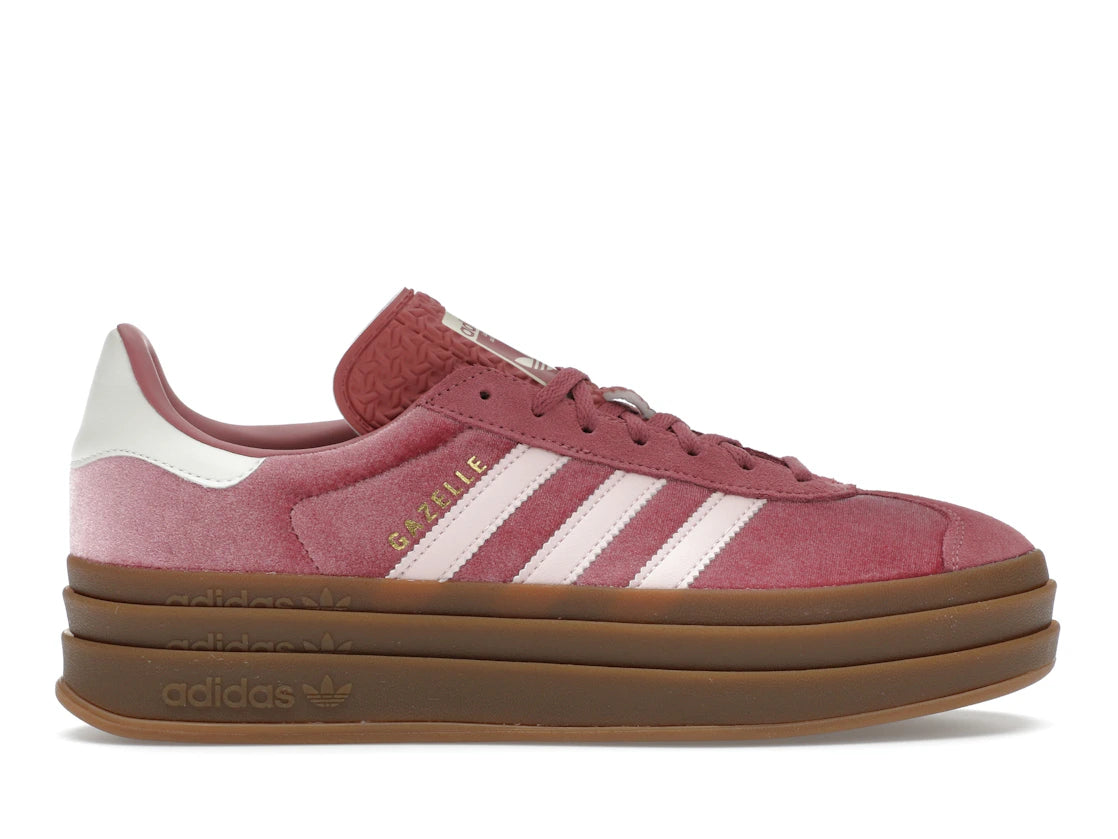 adidas Gazelle Bold Sandy Pink Velvet (Damen)