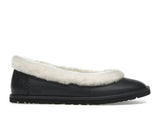 UGG Zora Leather Ballet Flat Black (Women's)