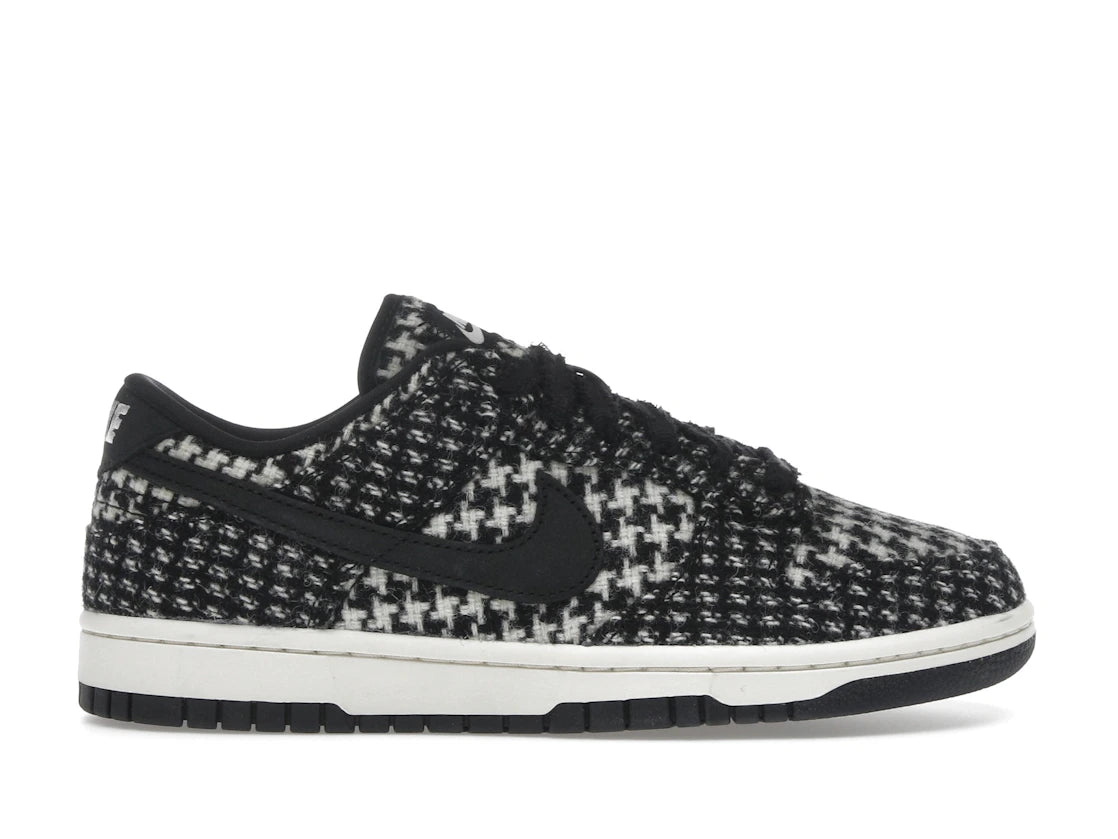 Nike Dunk Low Harris Tweed White Black Multi (Damen)