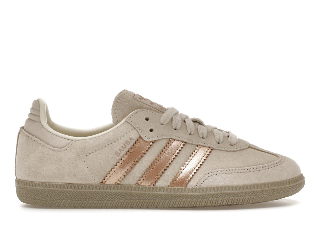 adidas Samba OG Off White Copper Metallic (Damen)