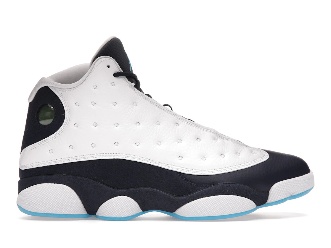 Jordan 13 Retro Obsidian Powder Blue White