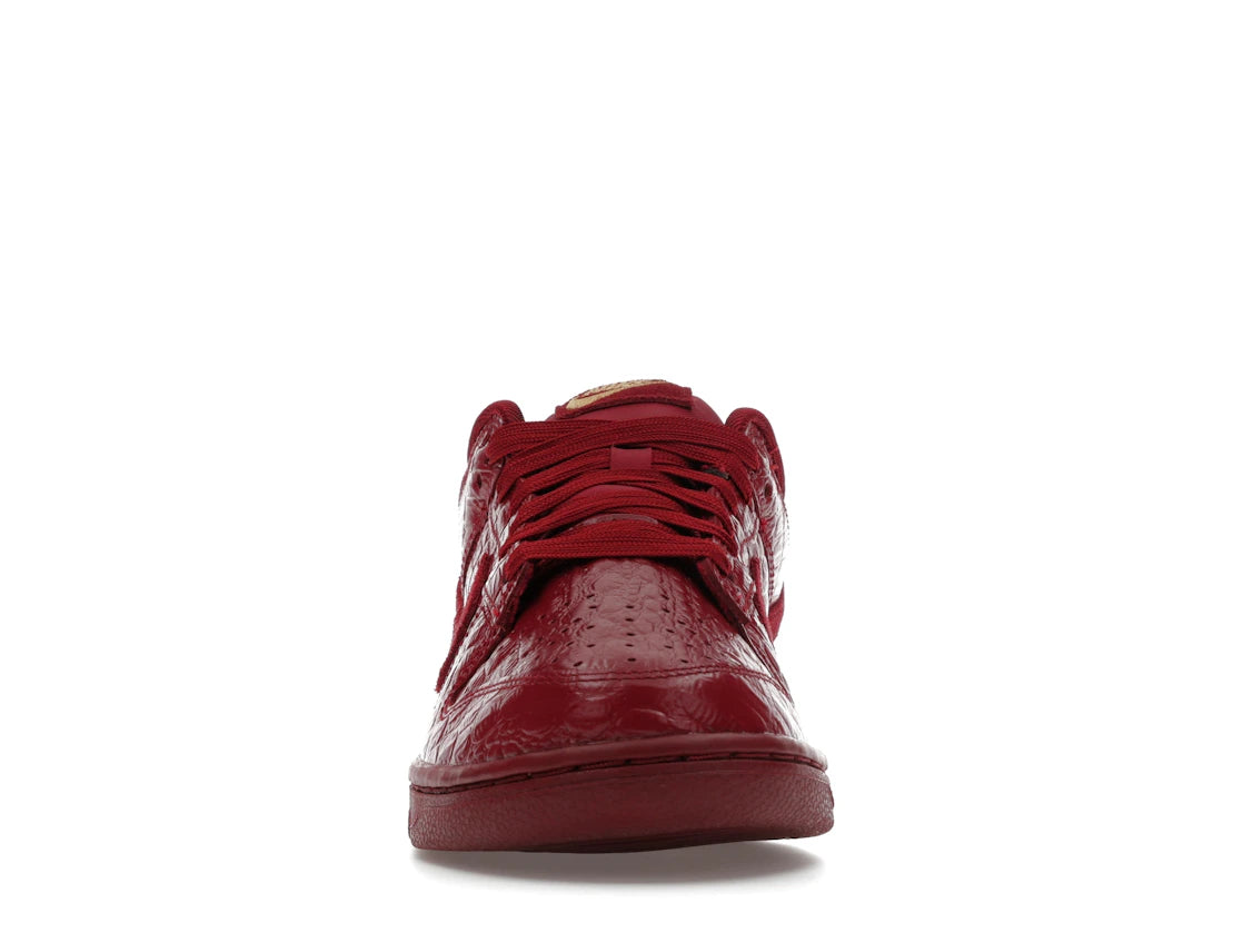 Nike Dunk Low Crocodile Team Red (Damen)