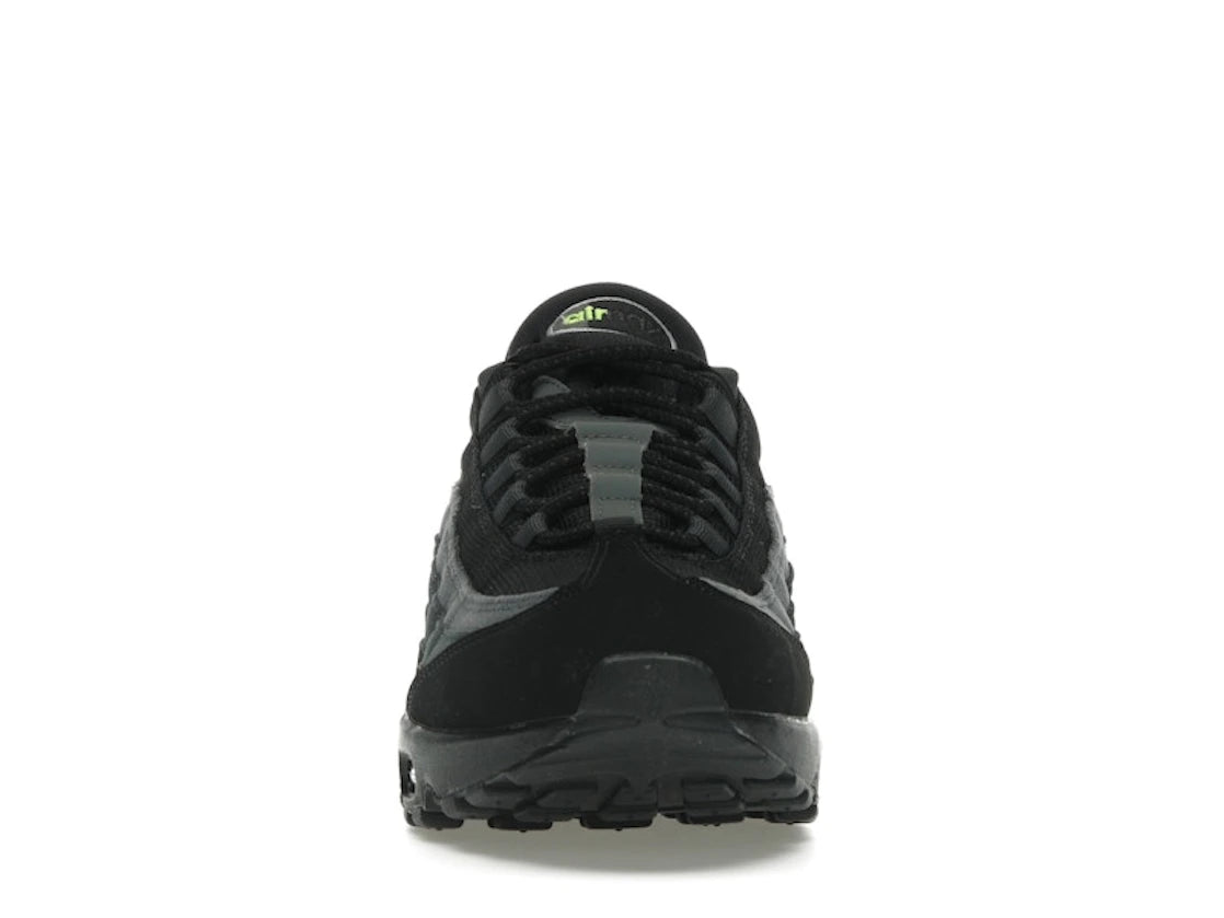 Nike Air Max 95 Retro Logo Schwarz Grau Volt