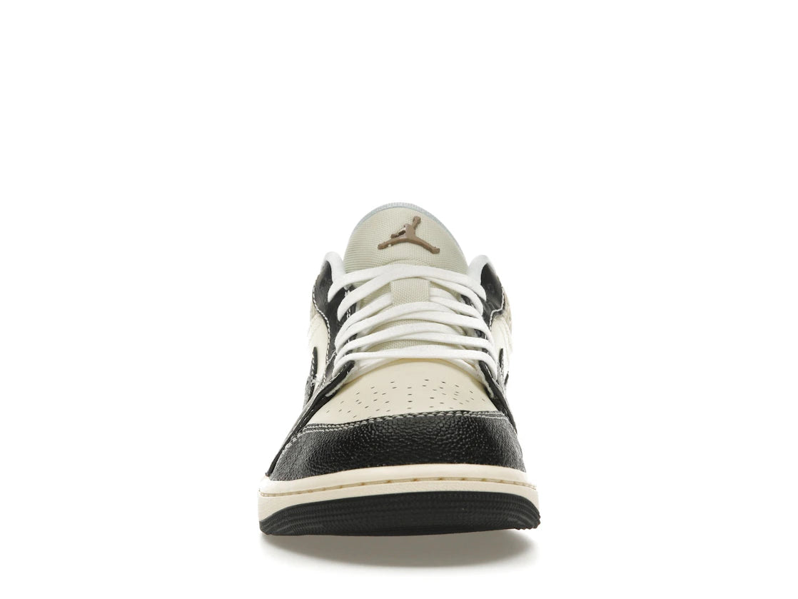 Jordan 1 Low SE Coconut Milk Schwarz Musselin