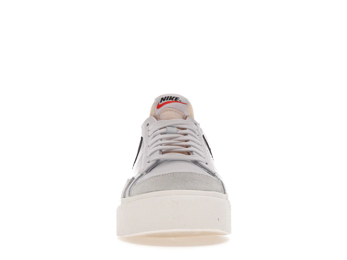 Nike Blazer Low Platform White Black (Damen)