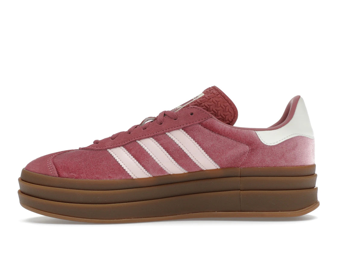adidas Gazelle Bold Sandy Pink Velvet (Damen)