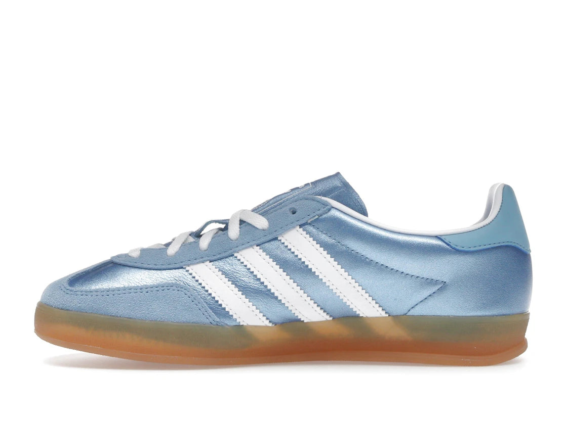 adidas Gazelle Indoor Blue Cloud White Gum (Damen)