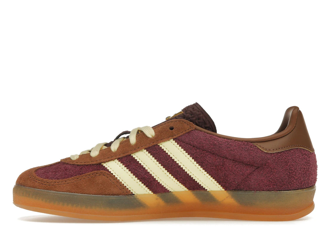adidas Gazelle Indoor Maroon Almost Yellow