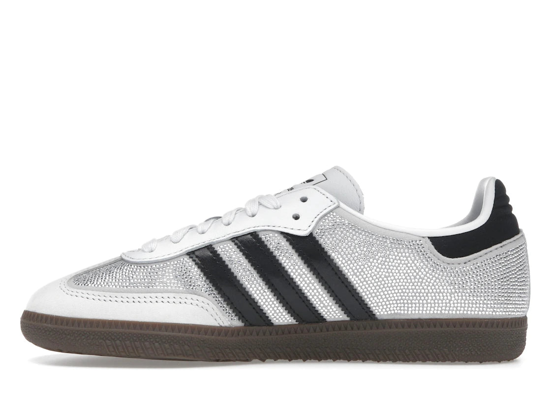 adidas Samba OG Rhinestone Crystal White Silver (Damen)