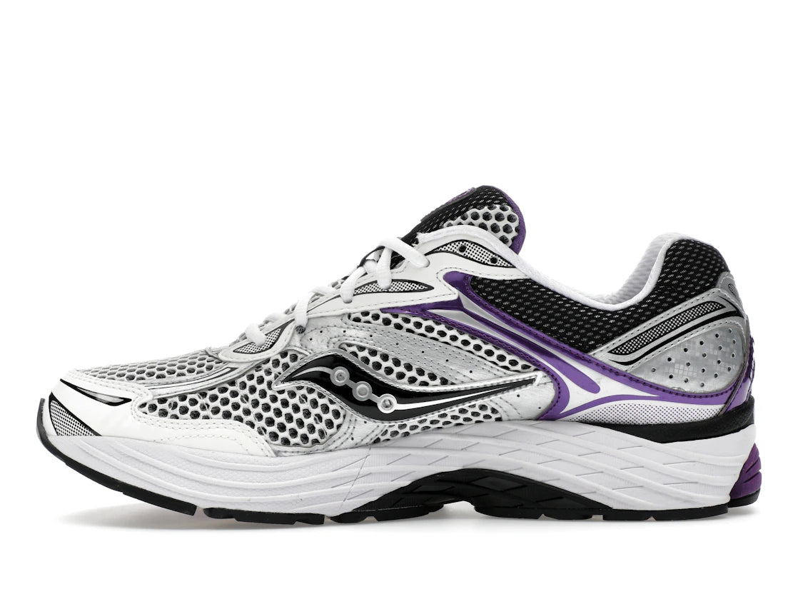 Saucony ProGrid Omni 9 Weiß Schwarz Silber Lila