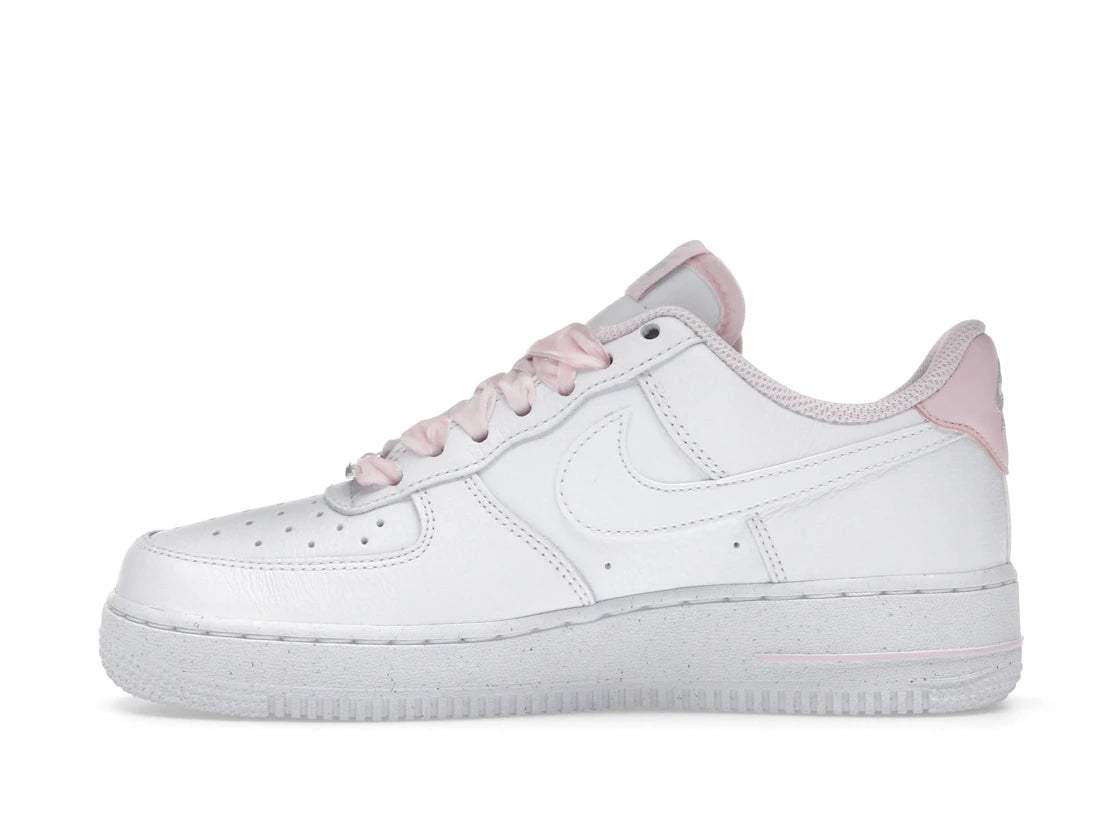 Nike Air Force 1 Low Vintage Pink Foam Samt-Schnürsenkel (Damen)