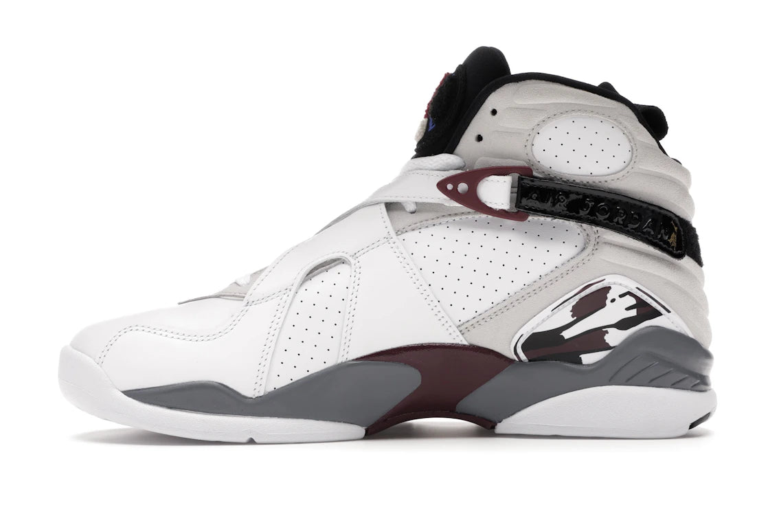 Jordan 8 Retro White Burgundy (Damen)