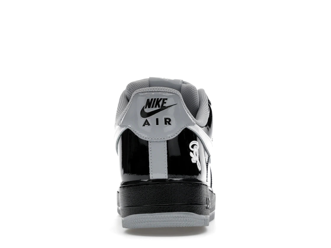 Nike Air Force 1 Low Syna Central Cee Schwarz Weiß Rauchgrau