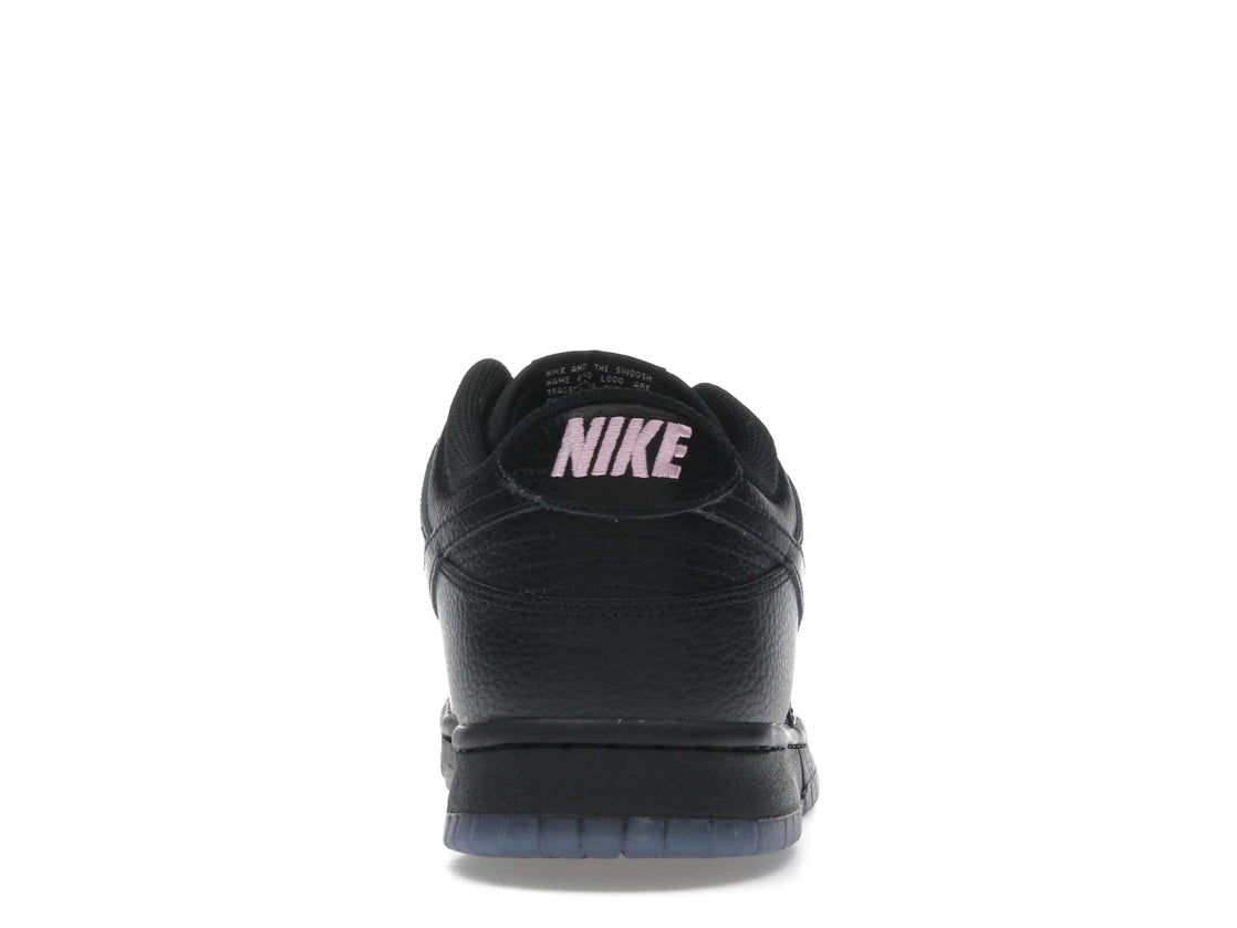 Nike Dunk Low Retro Transparent Black Pink Rise