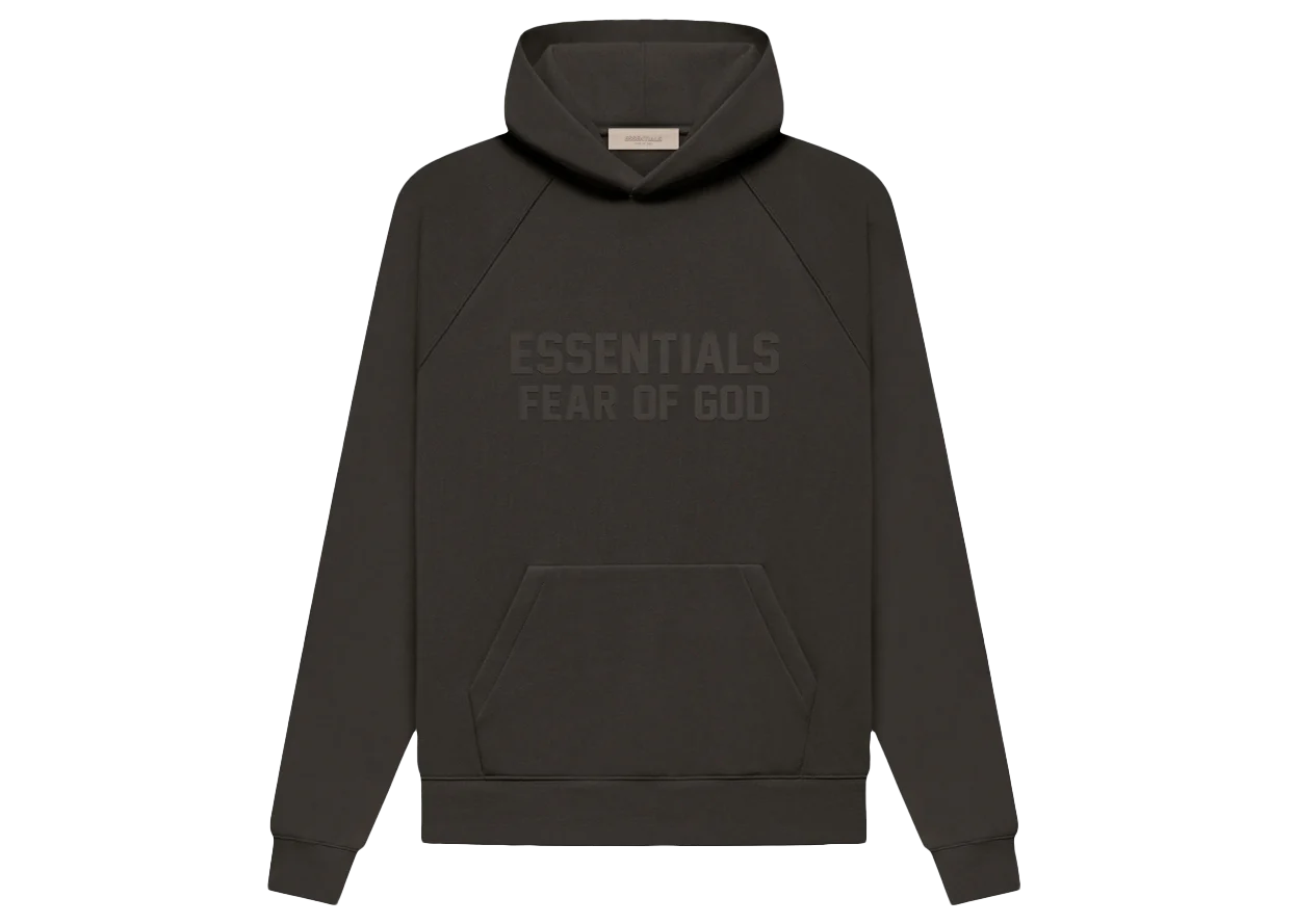 Fear of God Essentials Hoodie Off Black