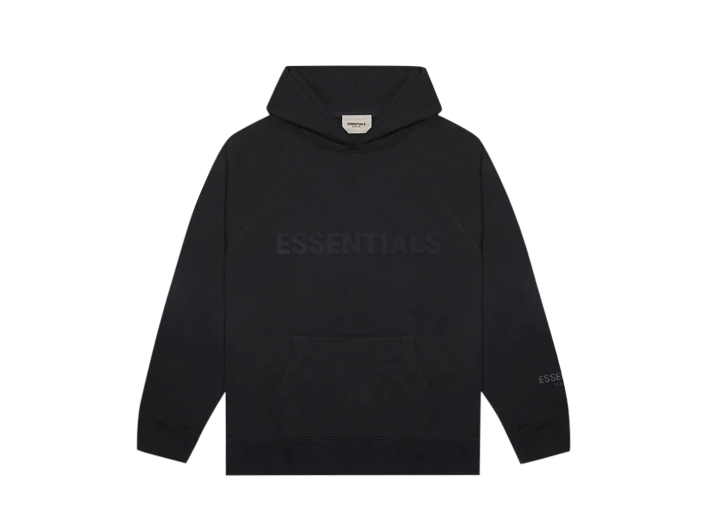 Fear of God Essentials 3D Silicon Applique Pullover Hoodie Dark Slate